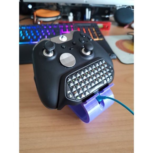 Microsoft Xbox One Controller with Chatpad Stand Organizer Joypad Display Sleek - Picture 4 of 6